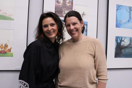 Mirna - Odprtje razstave Kristine Krhin, jun 2024, foto JSKD OI Trebnje (7)